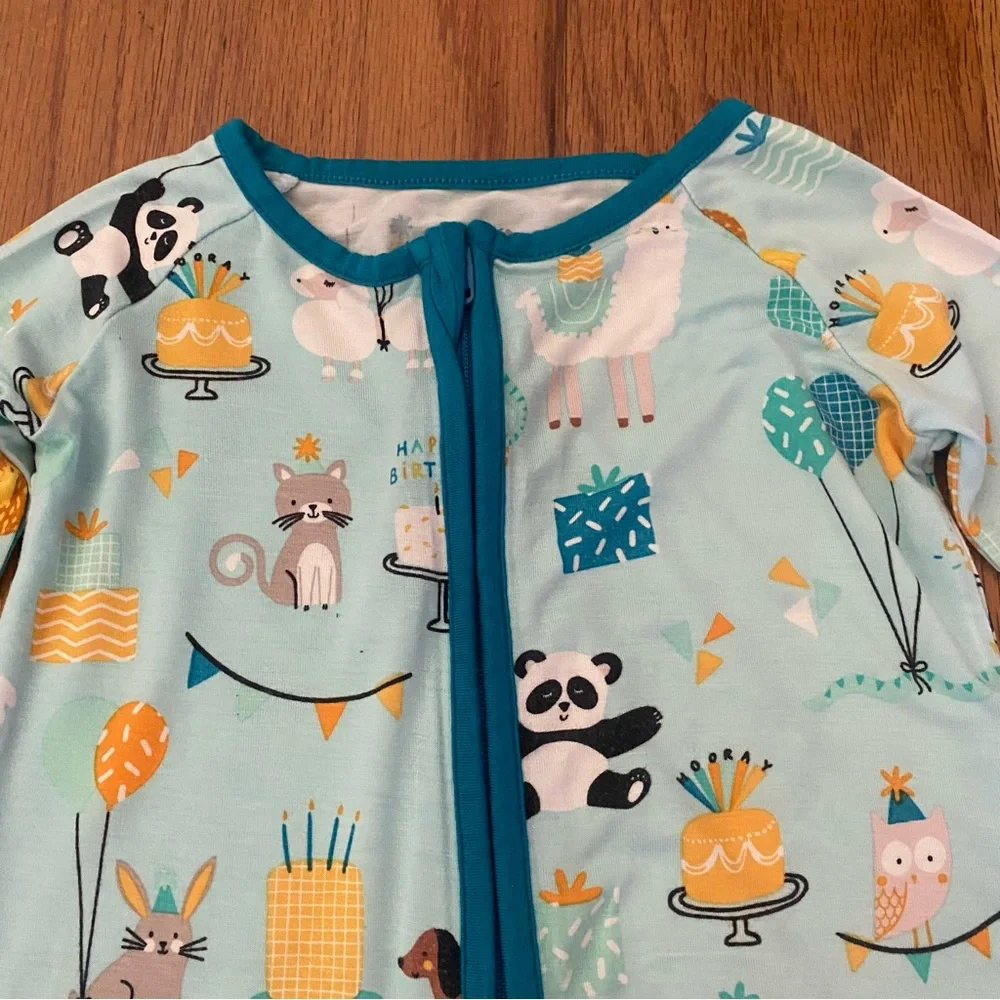 Little Sleepies Panda and Friends Party Pajama